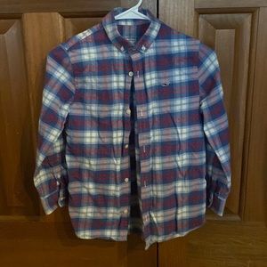 Vineyard Vines boys flannel size S (8-10)